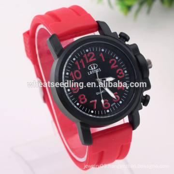 Cheap wholesale jelly custom silicone watches